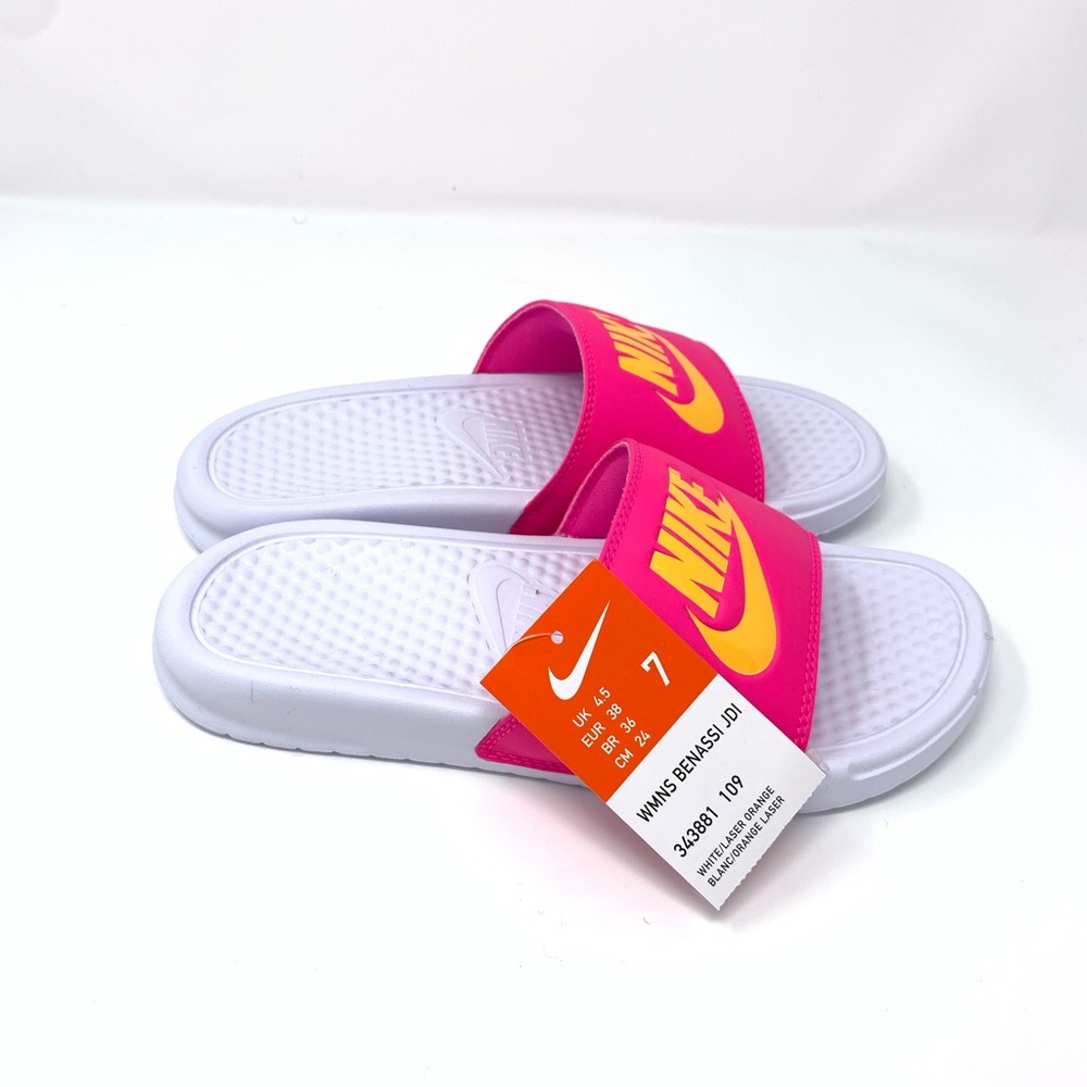 NWT NIKE BENASSI JDI SLIDES SIZE7